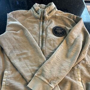 Jeep brand zip up sweatshirt by Lucky Jeans